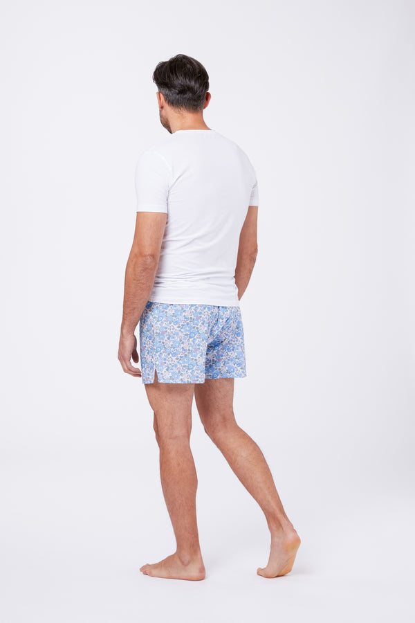 Intimo Cotone Liberty Celeste BETSY A Principe di Firenze 