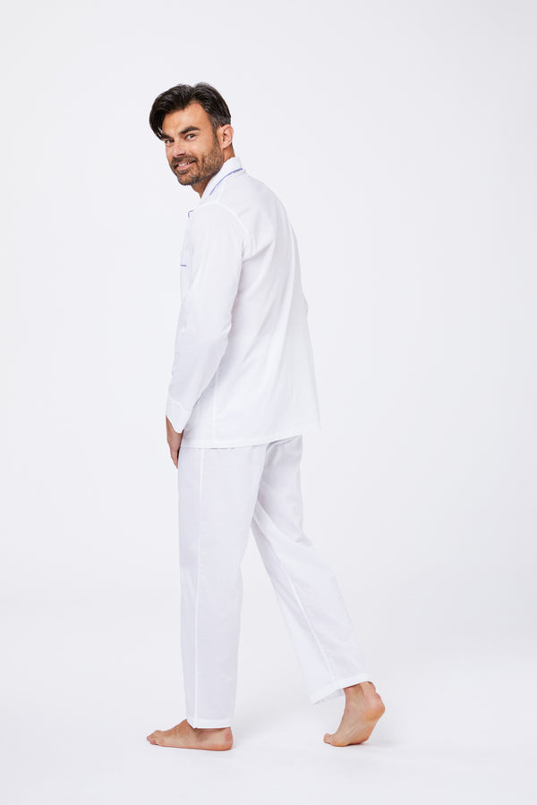 White Cotton Pajamas