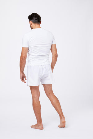 Intimo Cotone Fil a Fil Bianco CROSTOLI W001 Principe di Firenze 