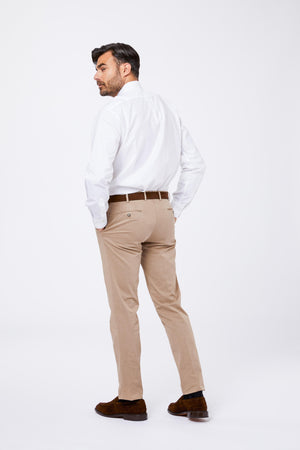 Camicia Bianca Cotone Oxford Unito Collo Button Down FIODRO PTC Principe di Firenze 