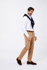 Camicia Bianca Cotone Twill Diagonale BARTO 1 Principe di Firenze 