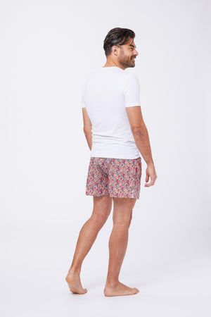 Intimo Cotone Liberty Rosso GEMAE C Principe di Firenze 