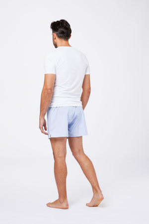 Intimo Cotone Fil a Fil Celeste CROSTOLI C003 Principe di Firenze 