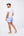 Intimo Cotone Fil a Fil Azzurro CROSTOLI A004 Principe di Firenze 