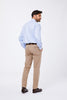 Camicia Azzurra Giro Inglese Collo Button Down TICASIA 9 Principe di Firenze 