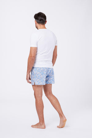Intimo Cotone Liberty Celeste BETSY A Principe di Firenze 