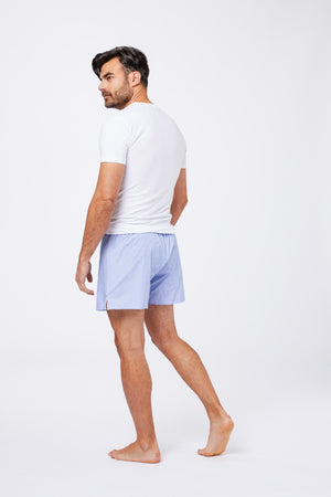 Intimo Cotone Fil a Fil Azzurro CROSTOLI A004 Principe di Firenze 