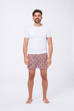 Intimo Cotone Liberty Rosso GEMAE C Principe di Firenze 